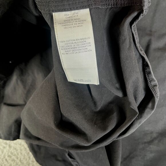 True Religion Shirt Mens 3XL Denim Pearl Snap Metal Button Slim Embroidered - Picture 11 of 11